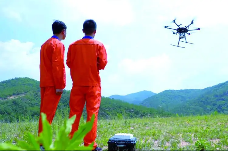 白河无人机倾斜摄影巡检拍摄